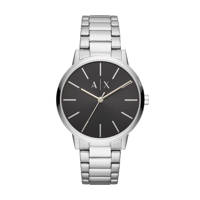Armani Exchange horloge Cayde AX2700 zilver/zwart, Zilverkleurig/zwart