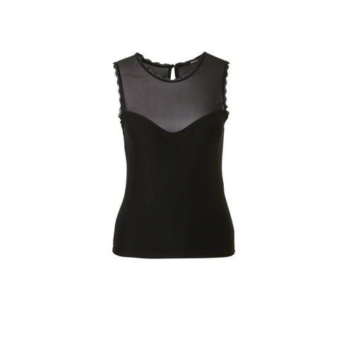 Only Mouwloze Mesh Top only kopen in de aanbieding Only Mouwloze Mesh Top only kopen in de aanbieding