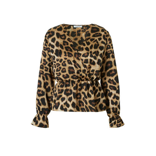 Pieces Top Met Luipaardprint pieces kopen in de aanbieding Pieces Top Met Luipaardprint pieces kopen in de aanbieding