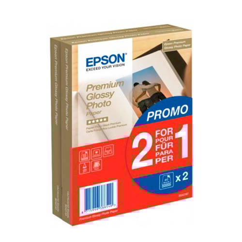 Epson So42167 Fotopapier 2X40 Vel epson kopen in de aanbieding