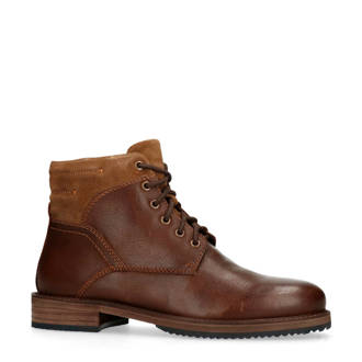 leren veterboots bruin
