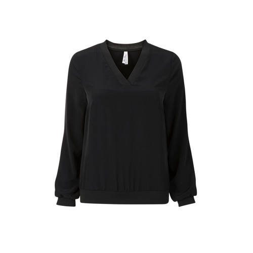 Miss Etam Regulier Effen Top Zwart miss etam kopen in de aanbieding