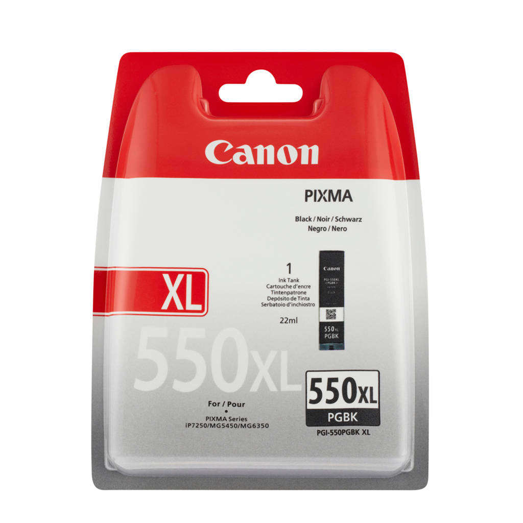 Canon PGI550XLB inktcartridge, Zwart