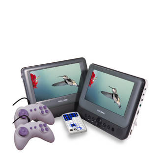 DVP9048TWIN duo portable DVD-speler met 9 inch schermen