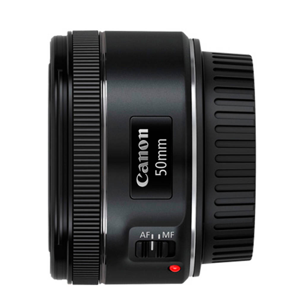 Canon EF 50MM STM Lens, Zwart