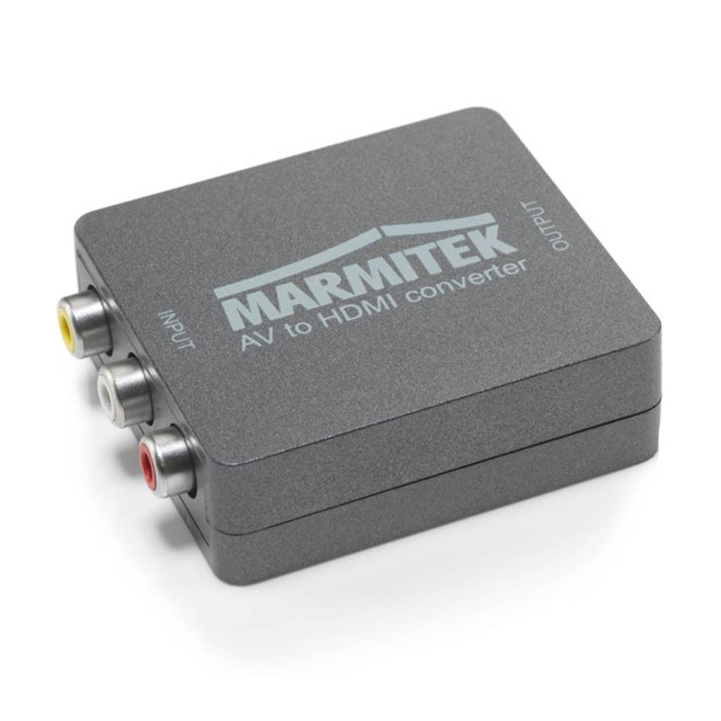 Marmitek RCA / SCART naar HDMI converter, Zwart