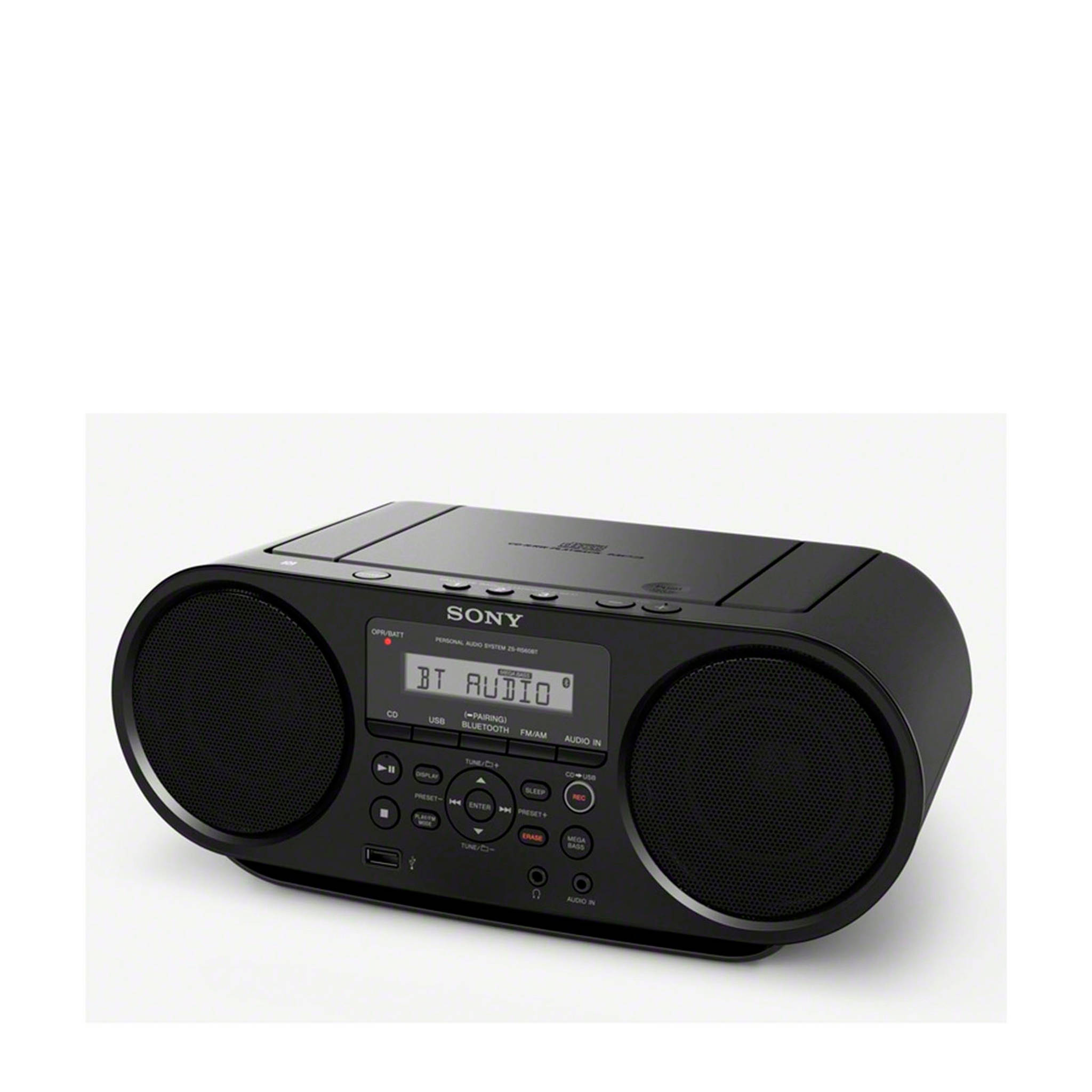 Ploeg zonsopkomst ontslaan Sony ZSRS60BT portable radio/CD speler met Bluetooth | wehkamp