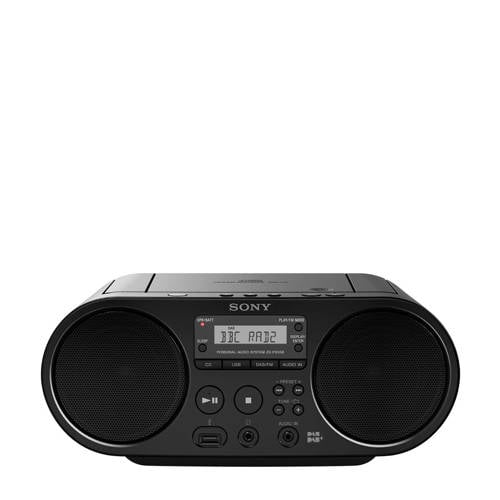 Sony Zsps55B Ced Radio Cd Speler Zwart sony kopen in de aanbieding