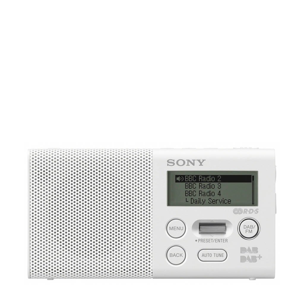 Sony XDRP1DBPW DAB/DAB+ radio wit, Wit