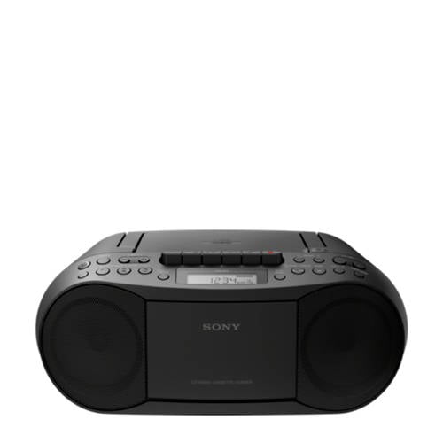 Sony Cfds70B Boombox Met Radio Zwart sony kopen in de aanbieding