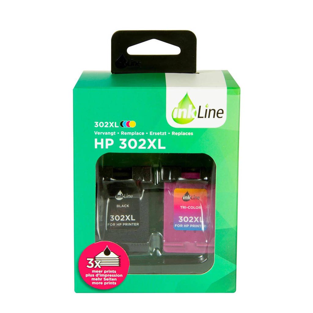 Inkline INH302BKCMY cartridge