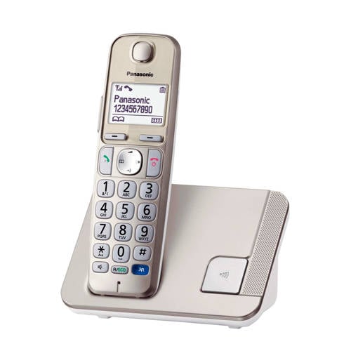 Panasonic Kx Tge210Nln Seniorentelefoon panasonic kopen in de aanbieding