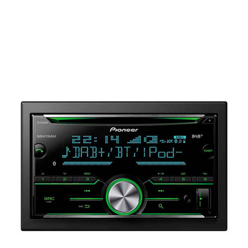 Pioneer Fh X840Dab 2Din Dab Autoradio Zwart pioneer kopen in de aanbieding