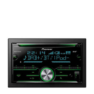 FH X840DAB 2DIN DAB autoradio zwart