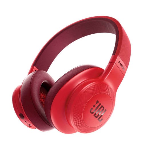 Jbl E55 Over Ear Bluetooth Koptelefoon Rood jbl kopen in de aanbieding