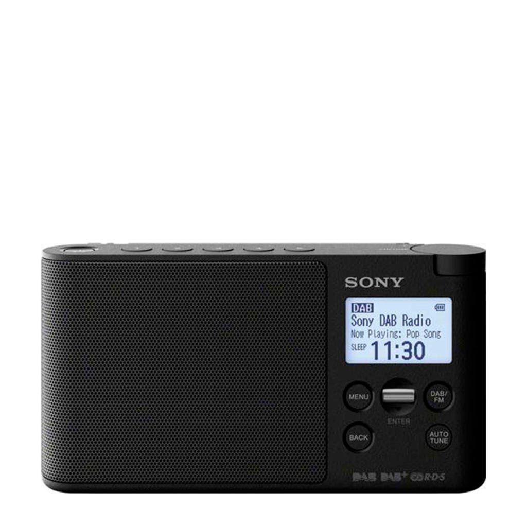 Sony XDR-S41D draagbare DAB radio zwart