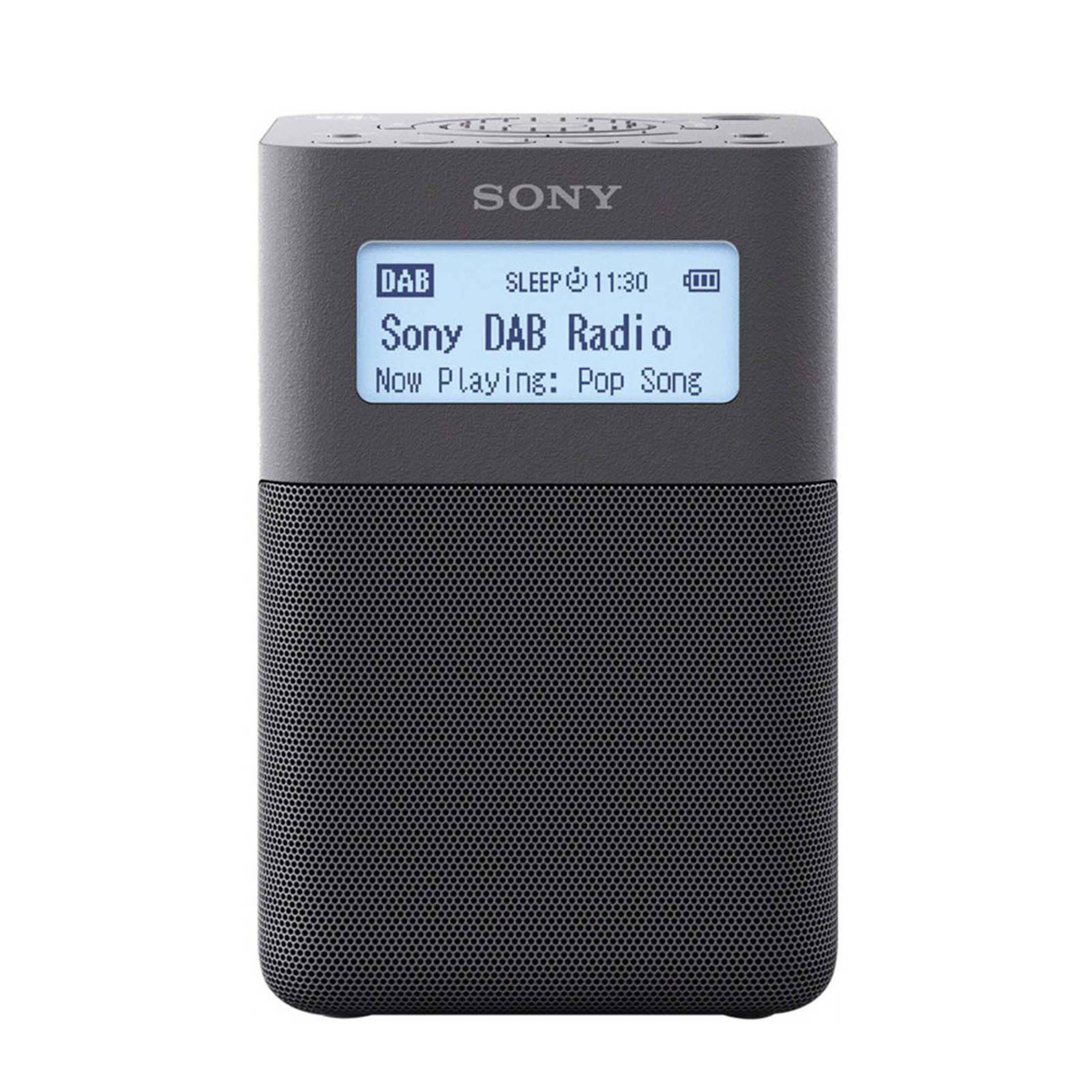 Impasse klem infrastructuur Sony XDR-V20D draagbare DAB radio grijs | wehkamp
