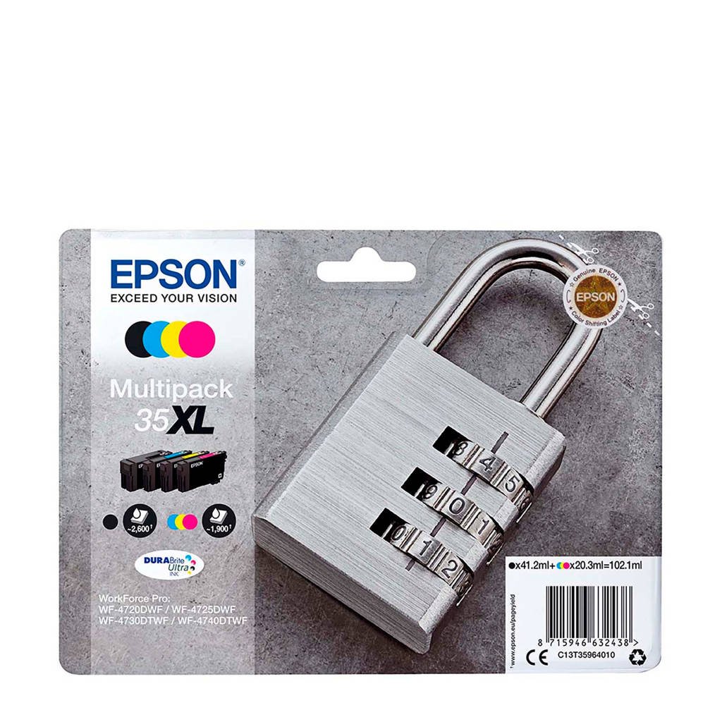 Epson T3596 XL INK MULTIPACK 4 cartridges