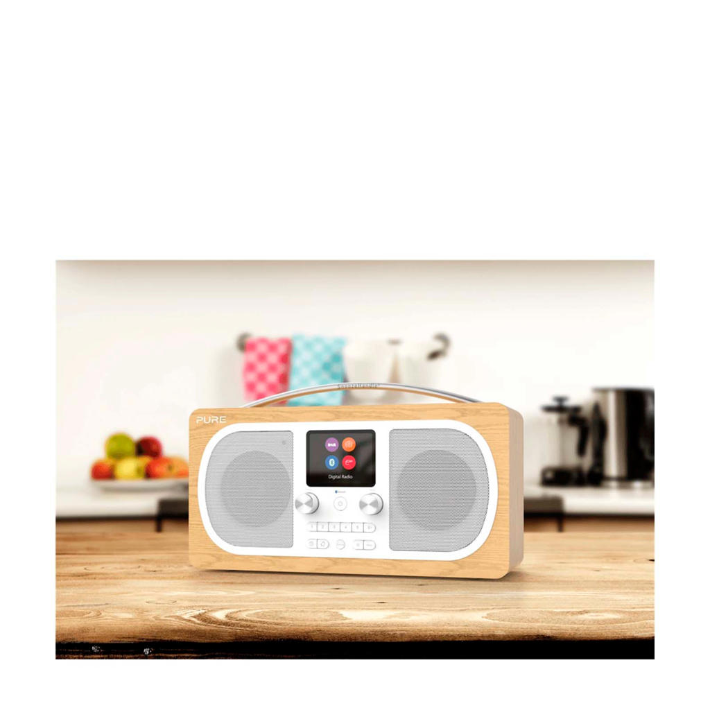 Pure EVOKE H6 OAK DAB+ radio kopen? in huis wehkamp