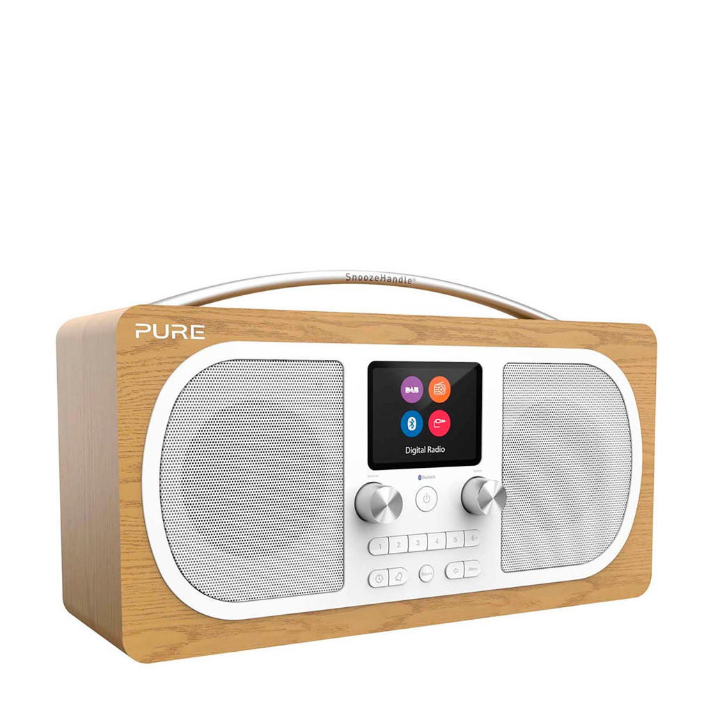 Pure EVOKE H6 OAK DAB+ radio kopen? in huis wehkamp