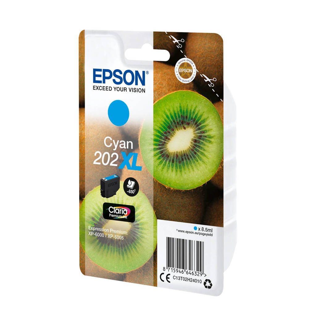 Epson 202 XL CYAN inktcartridge, cyaan