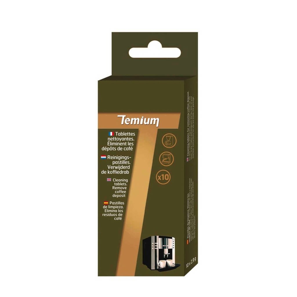 Temium koffie-reinigingstabletten