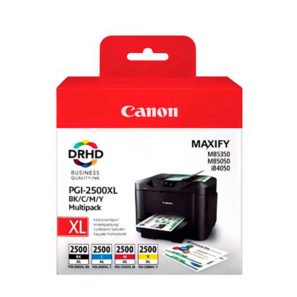 Canon PGI 2500XL MULTI BCMY inktcatridge