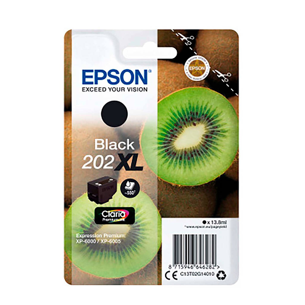 Epson KIWI NOIR XL cartridge, Zwart