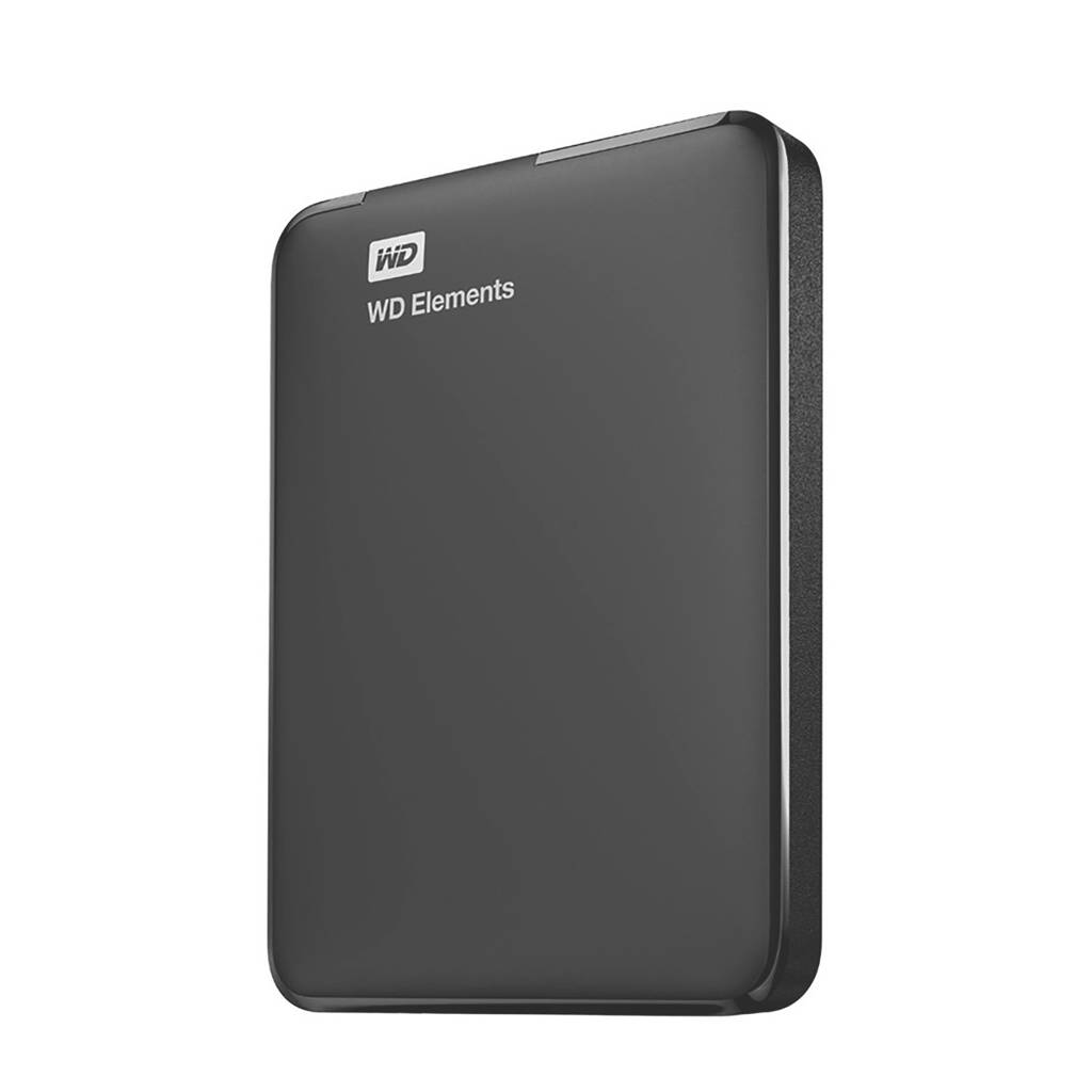 WD ELEMENTS 2.5 1TB harddisk, Zwart