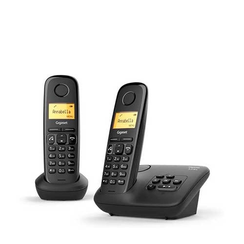 Gigaset Gignl A270Aduo Blk Huistelefoon gigaset kopen in de aanbieding Gigaset Gignl A270Aduo Blk Huistelefoon gigaset kopen in de aanbieding