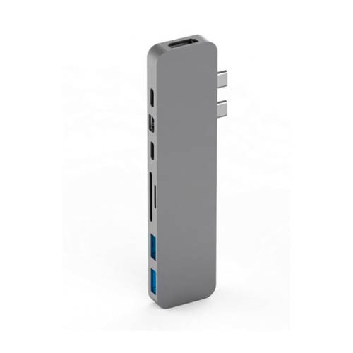 Hyper Pro Hub For Usb C Grey Voor Macbook hyper kopen in de aanbieding Hyper Pro Hub For Usb C Grey Voor Macbook hyper kopen in de aanbieding