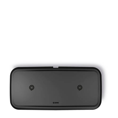 Zens Draadloze Dubbele Lader Dc02B Blk zens kopen in de aanbieding Zens Draadloze Dubbele Lader Dc02B Blk zens kopen in de aanbieding