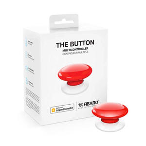 THE BUTTON WORKS WITH APPLE HOMEKIT - RED The Button voor Apple HomeKit