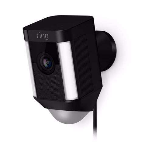 Ring Spotlight Netwerkbewakingscamera Op Netstroom ring kopen in de aanbieding