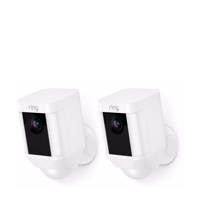 Ring IP camera Spotlight Cam Batterij Duopack beveiligingscamera, Zwart/it