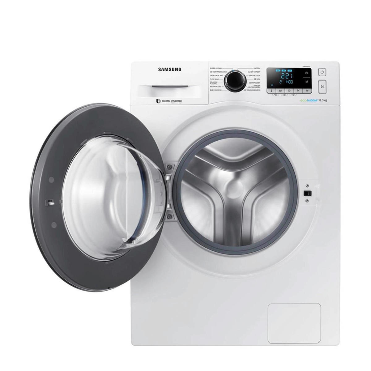 condensor uitdrukking Probleem Samsung WW80J5426FW EcoBubble wasmachine | wehkamp