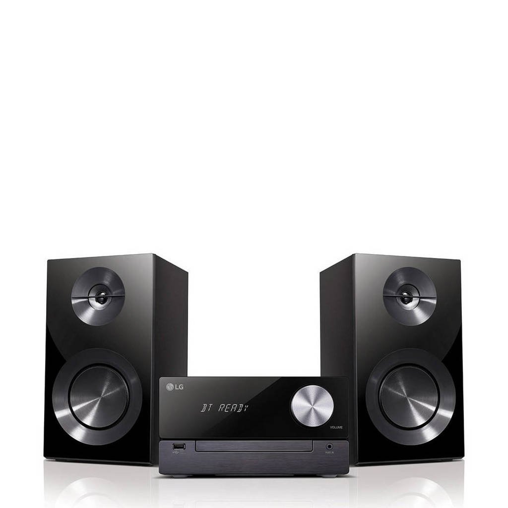 LG CM246 microset, Zwart