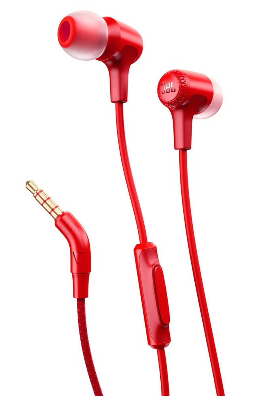 JBL E15 in-ear koptelefoon rood, Rood