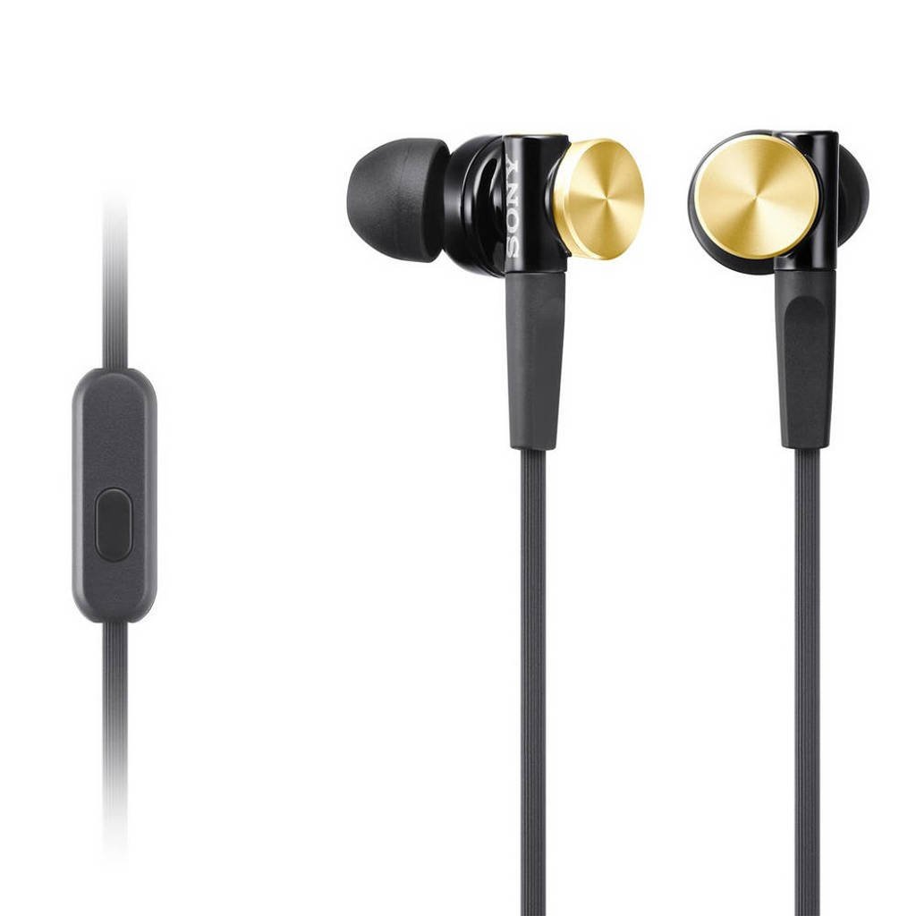 Sony MDR-XB70AP in-ear koptelefoon goud, Black,Gold