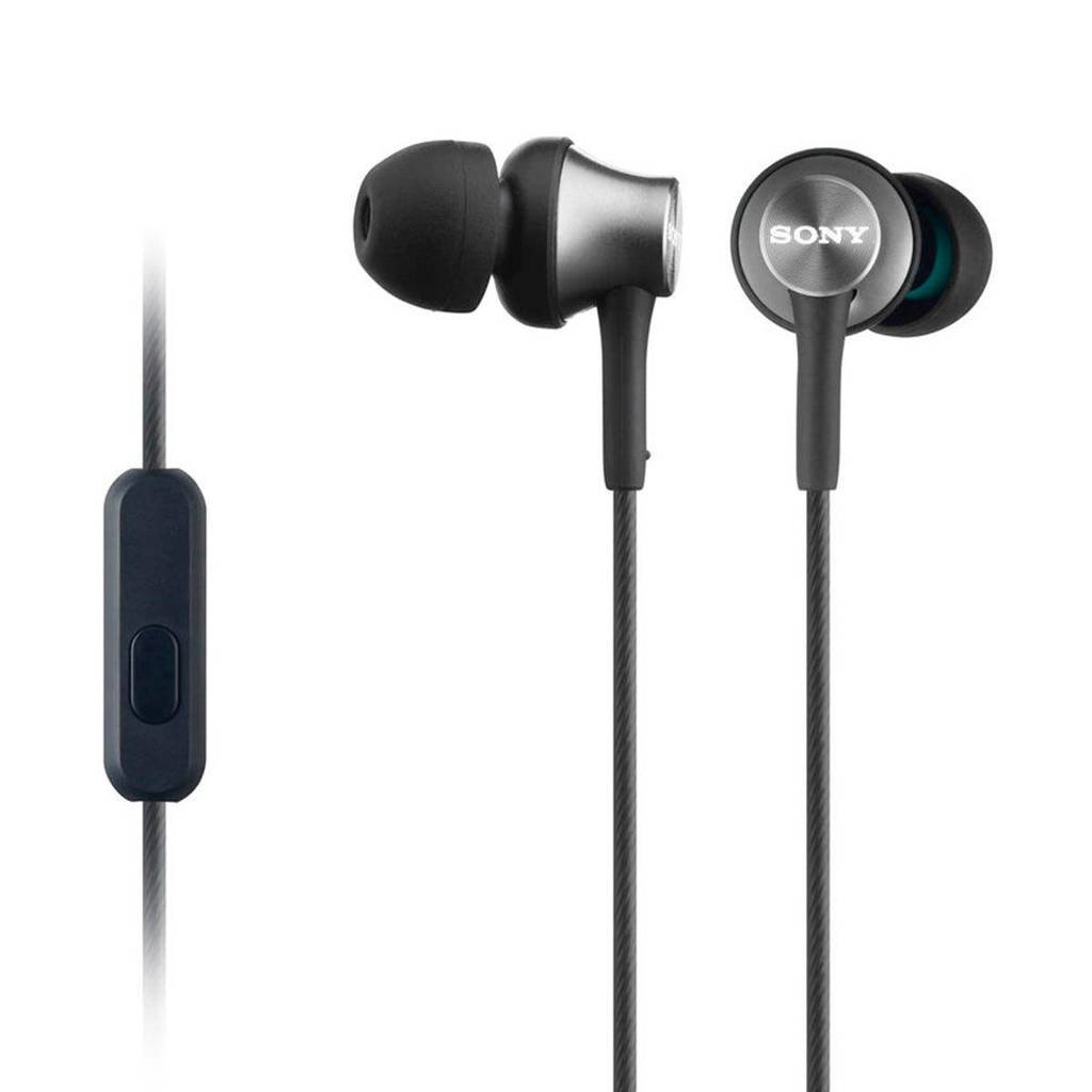Sony EX450AP in ear koptelefoon zwart, Grijs