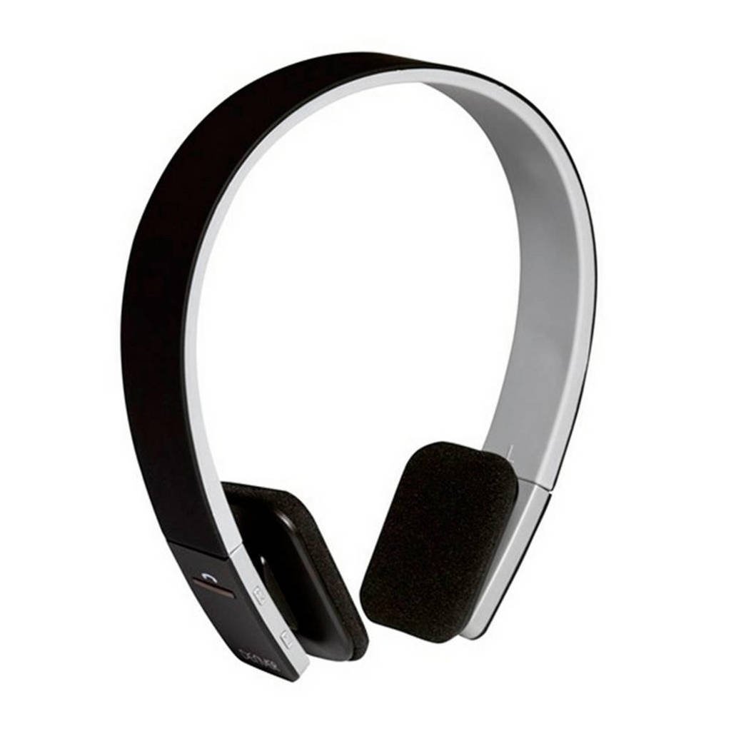 Denver BTH-204 on-ear bluetooth koptelefoon zwart, Zwart