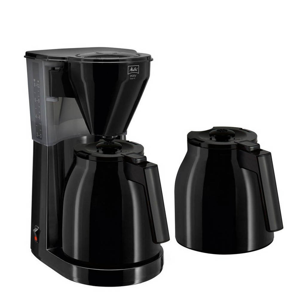 Melitta Easy Therm koffiezetapparaat met extra kan, Zwart