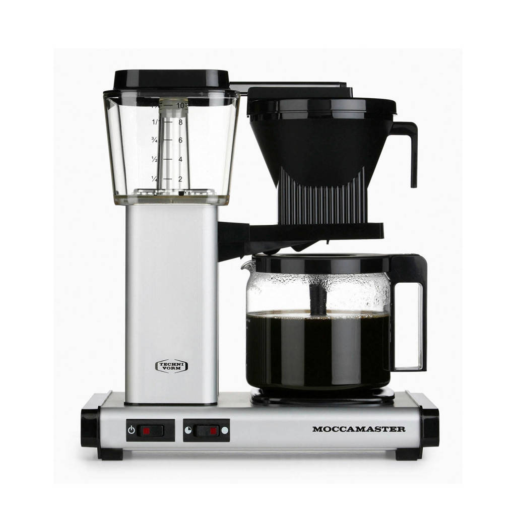 Moccamaster KBG741 koffiezetapparaat, Mat Zilver