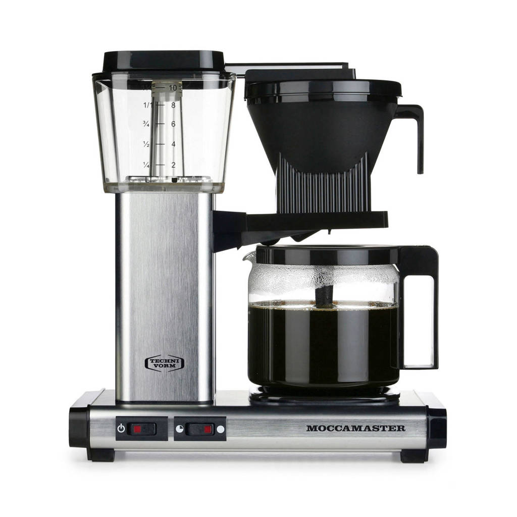 Moccamaster KBG741 koffiezetapparaat, Zilver