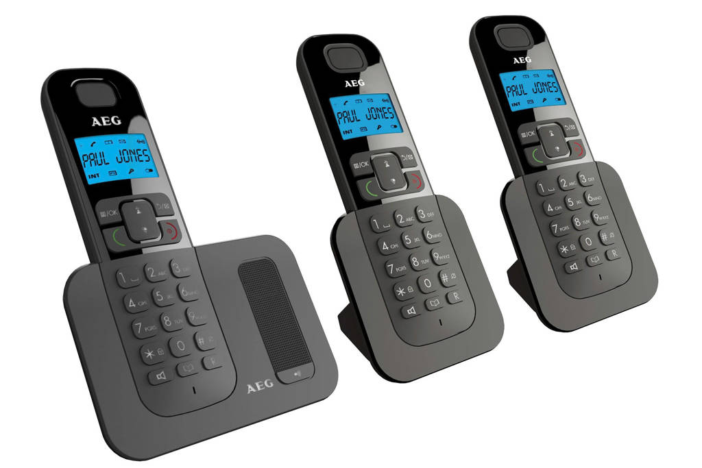 AEG Voxtel D500 Triple huistelefoon, Nee