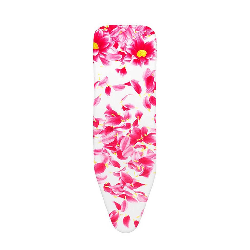 Brabantia strijkplankovertrek, 124 x 38 cm (complete set), Roze