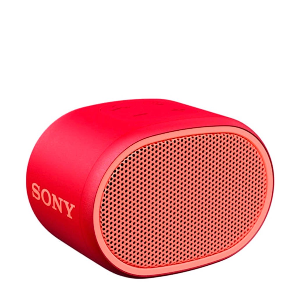 Sony SRSXB01R Bluetooth speaker, Rood