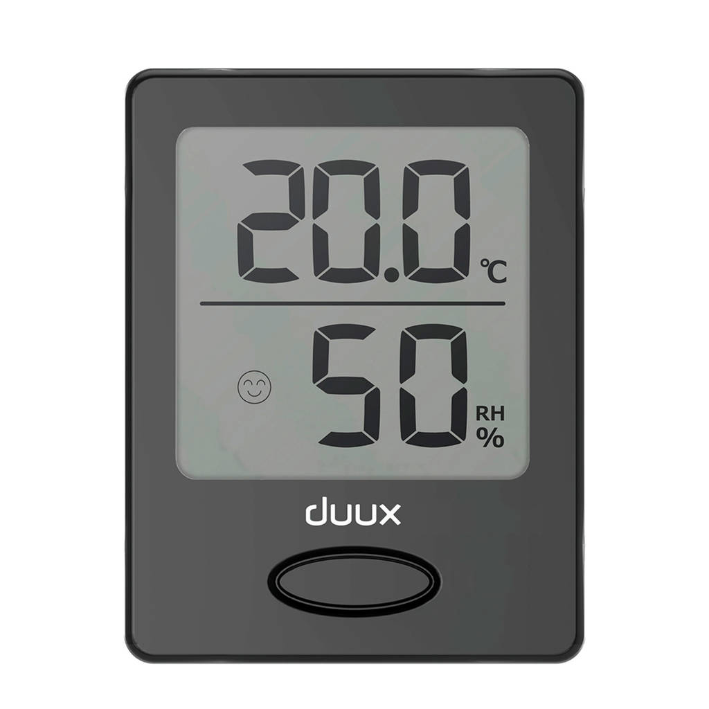 Duux Sense Hygrometer & Thermometer zwart, -