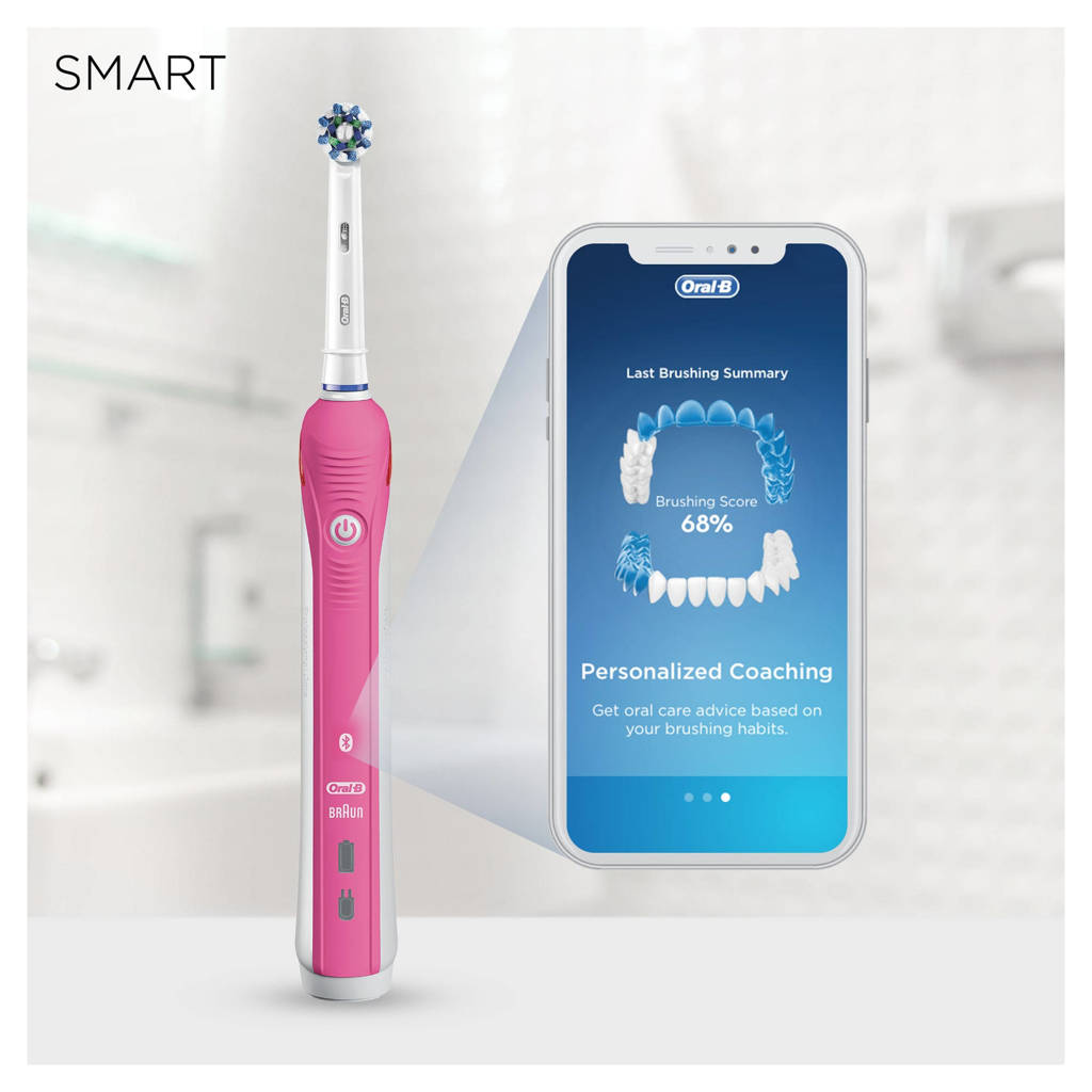 circulatie katje adopteren Oral-B SMART 4 4900N elektrische tandenborstel duoverpakking | wehkamp