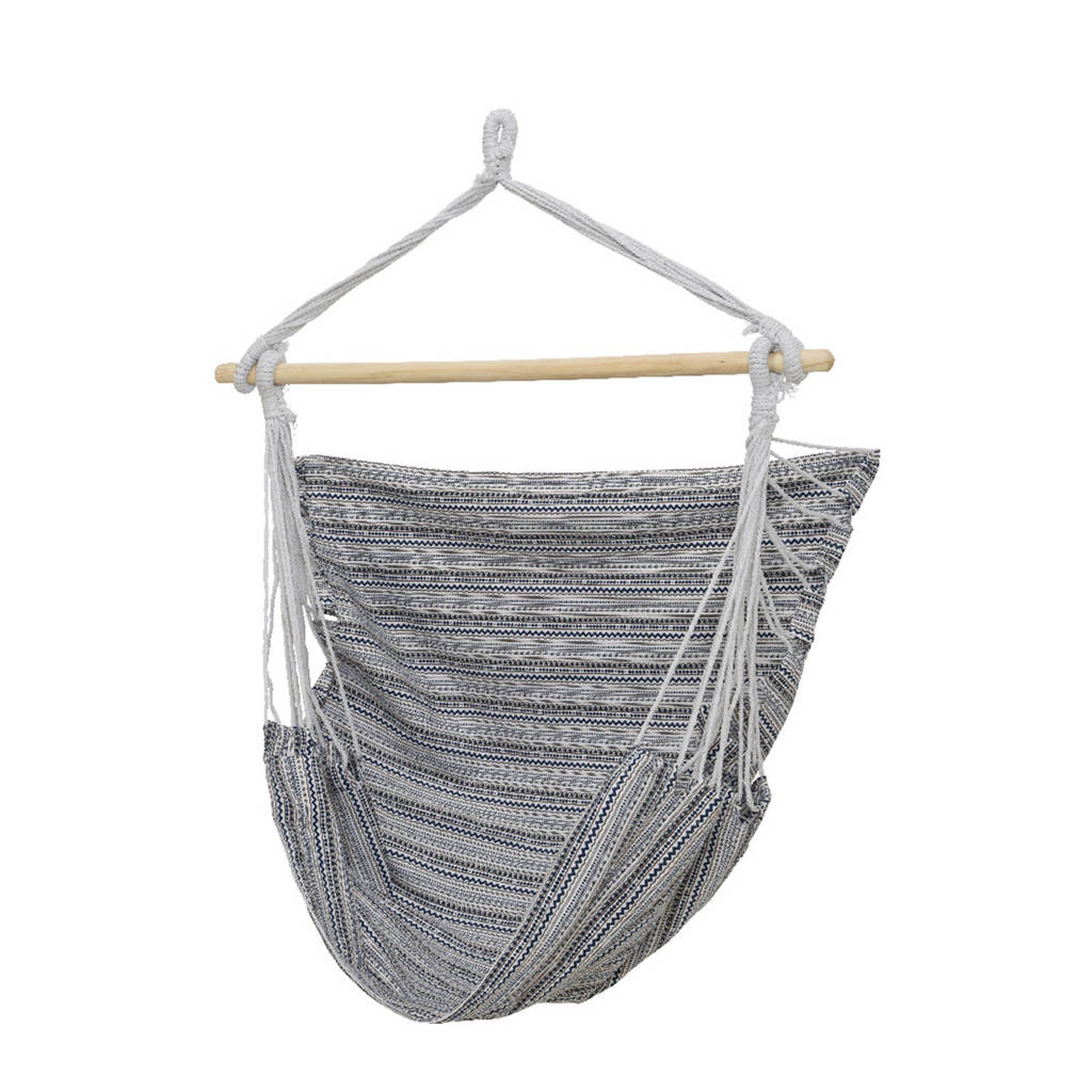 Kaemingk hangstoel, Blauw/wit